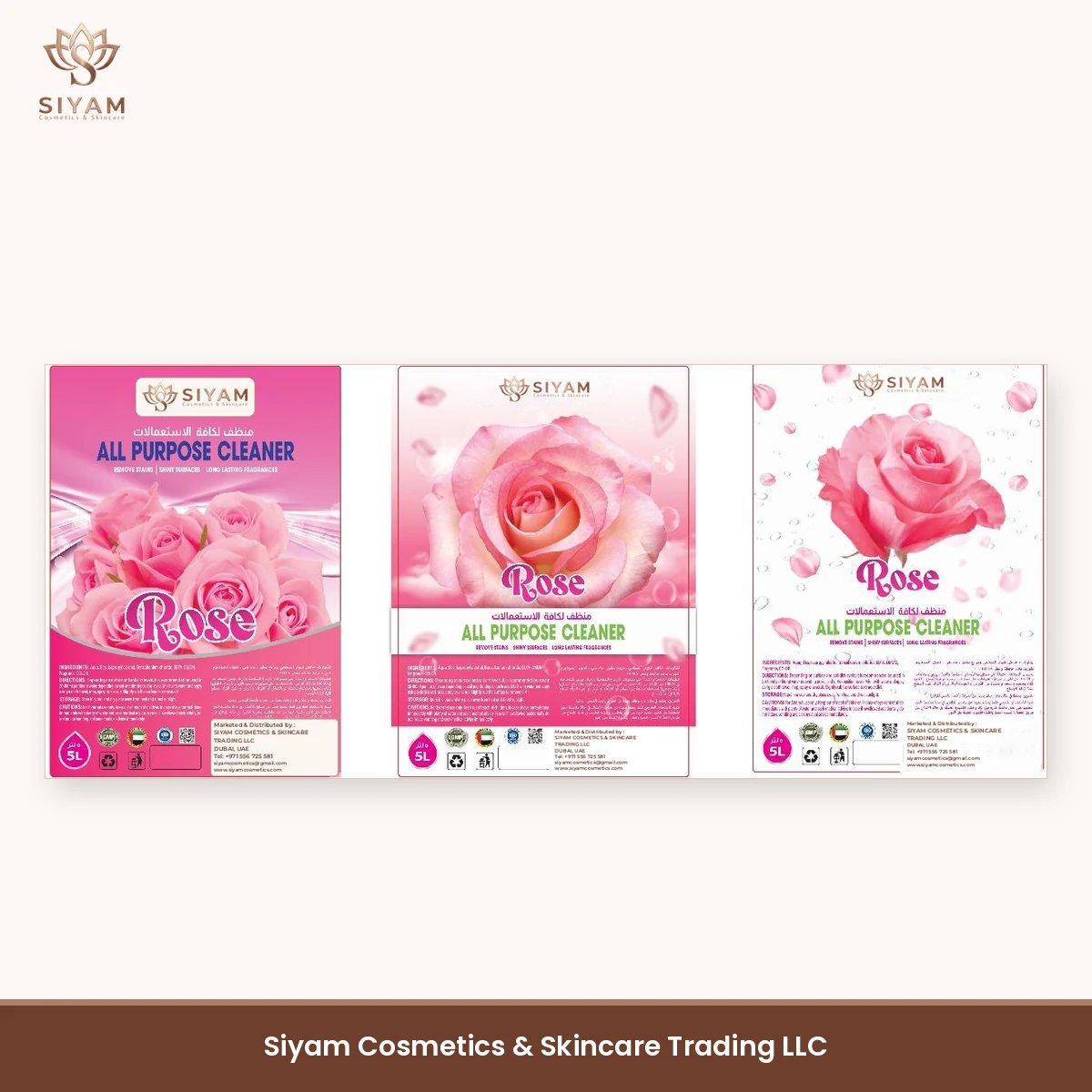 Siyam All Purpose Cleaner - Rose