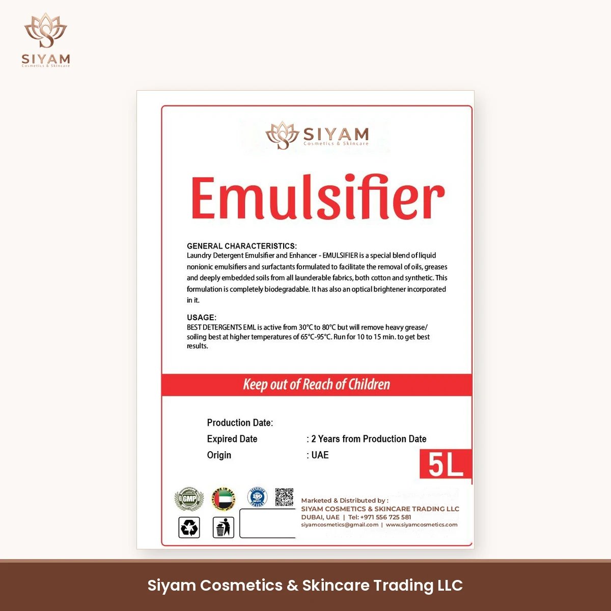 Siyam Emulsifier