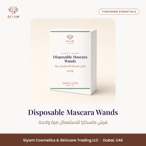 Disposable Mascara Wands – Siyam Cosmetics Threading Essentials