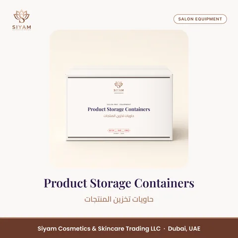Product Storage Containers – Siyam Cosmetics Salon Equipment